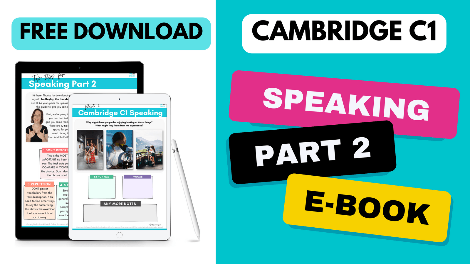 Cambridge C1 Advanced Speaking Part 2 Ebook